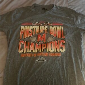 Maryland Pinstripe Bowl Champions Shirt